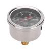 0 100 PSI Bar Universal Car Fuel Pressure Regulator Gauge Liquid Fill Fuel Oil Meter