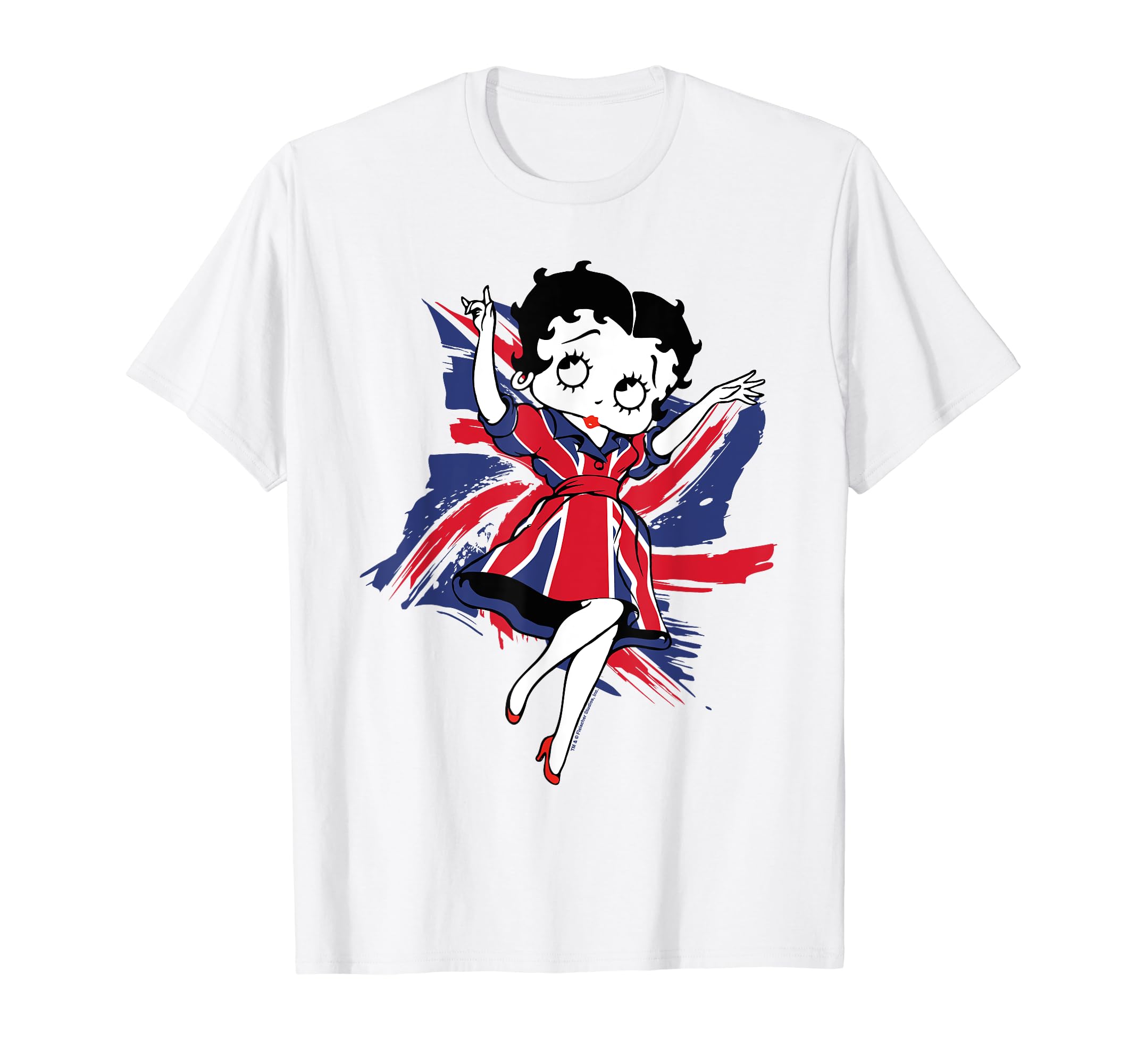 

Betty Boop UK Union Flag Dress T-Shirt