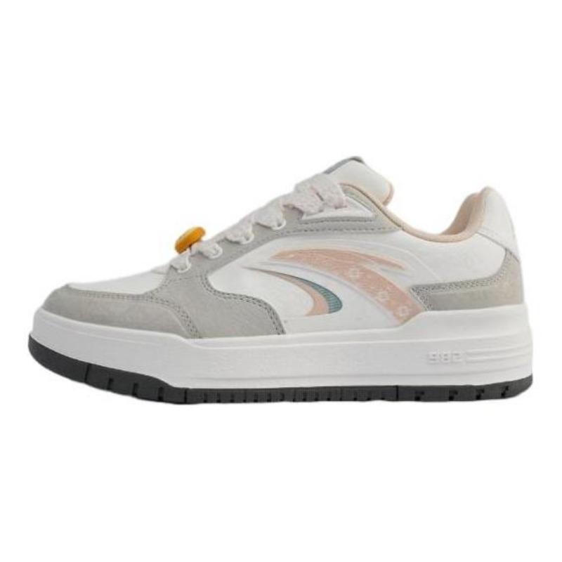 Anta 982 women low-top sneakers white yellow 122548066R-1 36