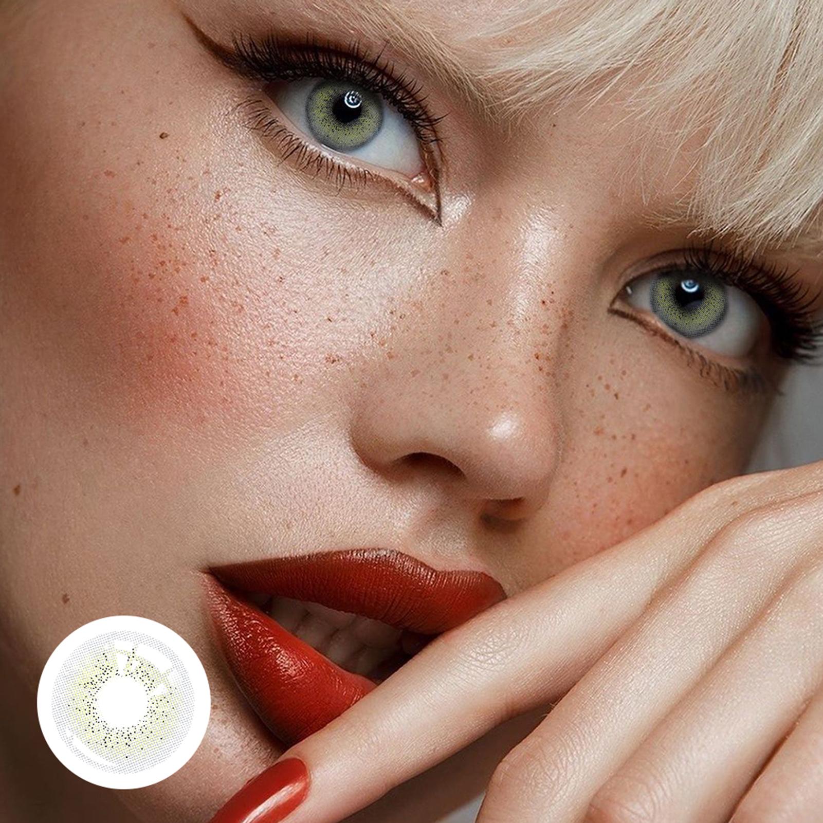 

Цветные линзы для вечеринок, сумасшедший цвет, увеличивают, украшают естественный вид, красочный макияж глаз FC107YG