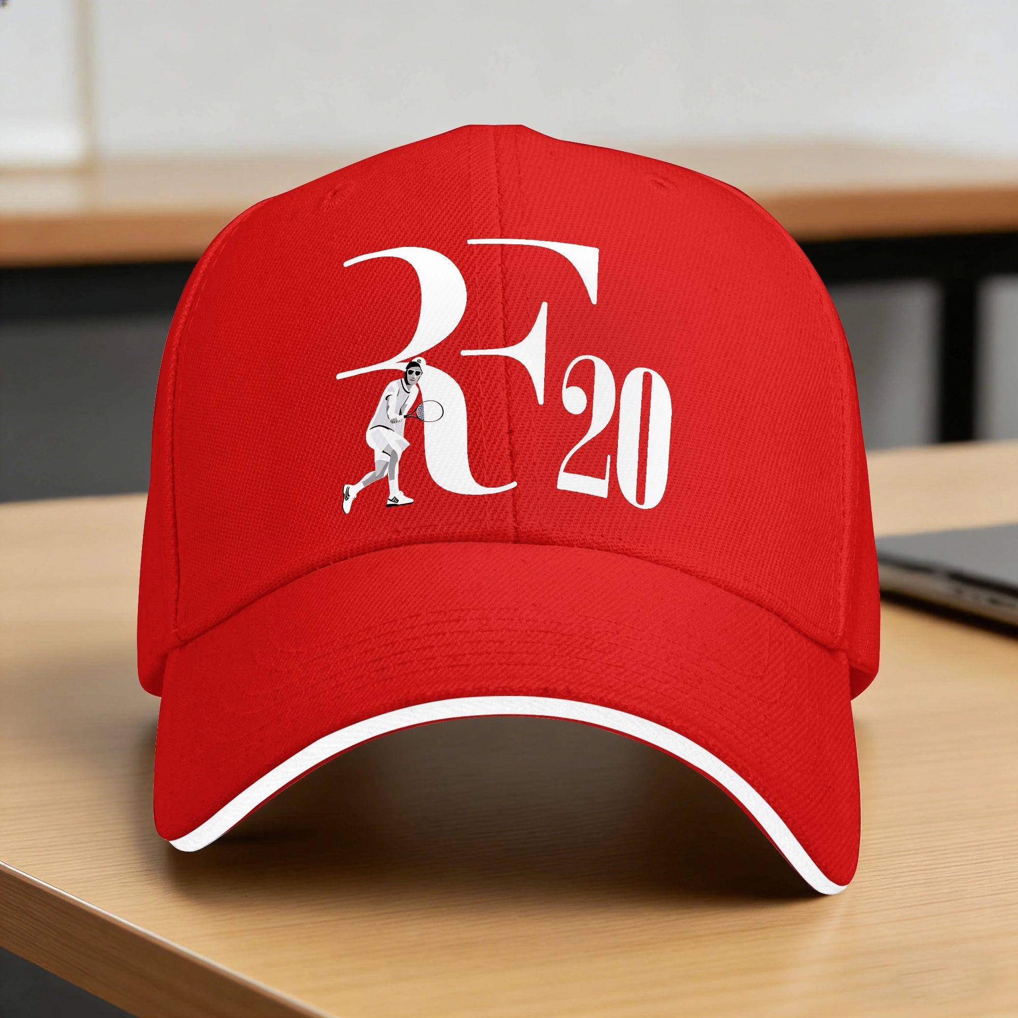 RF Roger Federer That Casual Baseball Cap Summer Trucker Hat Sun Outdoor Gym Snapback Cap Couple Women Streetwear Baseball Caps One Size