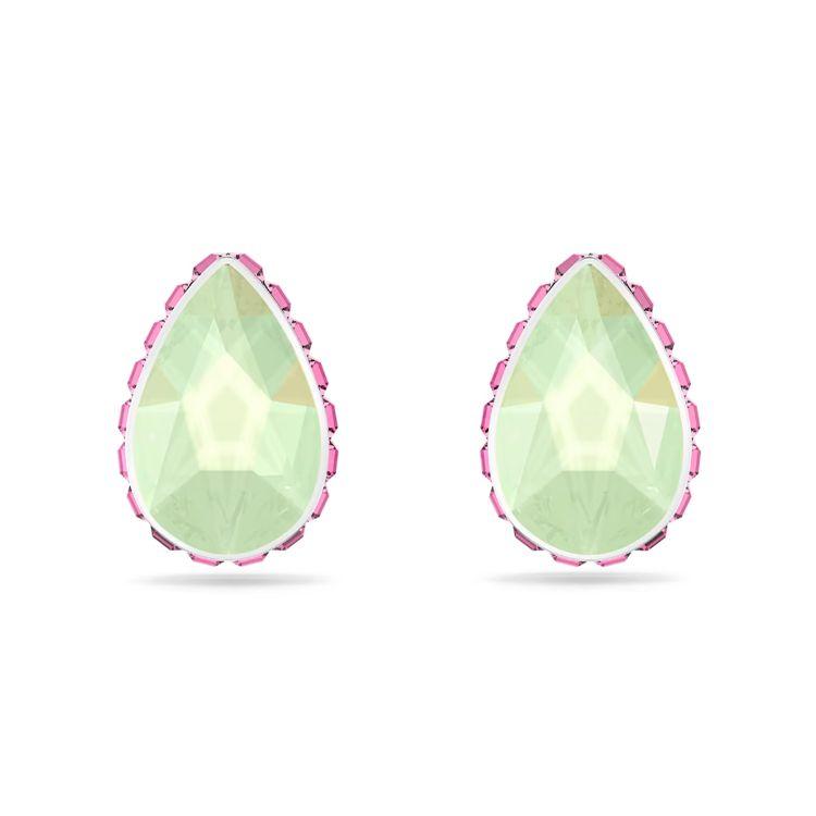 Swarovski Fashion Versatile Elegant Earrings Women Earrings Green 5641407 Box (Random Color),F,Green