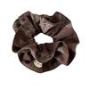 Korean Retro Elegant Cashew Flower Scarf Hair Tie - Durable, Elastic, High-Quality Rubber Band