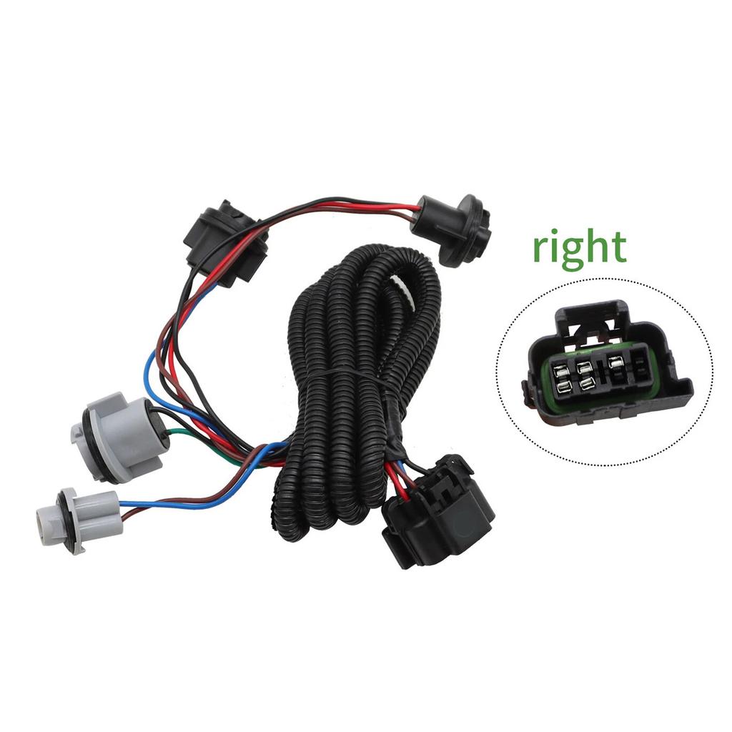 2PCS LH+RH Tail Harness Light 2PCS For Chevy Silverado 1500 2500 3500 HD 2003 2004 2005 2006