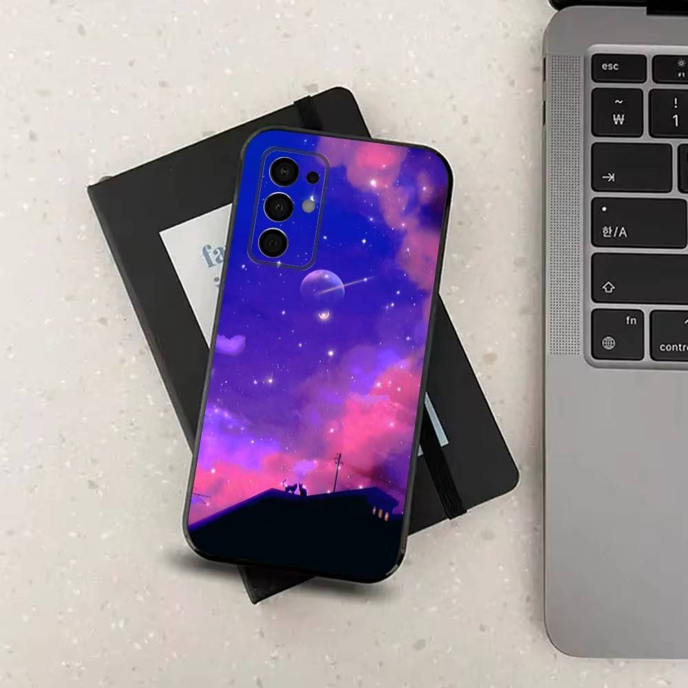 Flag Love Bisexual Art Phone Case For Samsung Galaxy A73,31,32,72,41,53,52,71,22,5G,Note,J7,8,9 Soft Black Silicone Cover