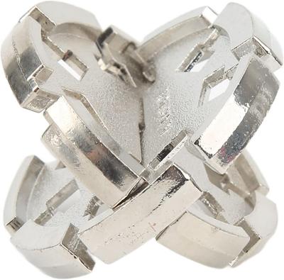 Puzzle Métal à Débloquer, Disque Hanayama Puzzle Métal Casse-Tête 3D Débloquer Puzzle Métal Jouet Éducatif pour Adolescents