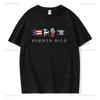 DTMF Puerto Rico Printing Tshirt Summer Women's Cotton Shirt Bad Bunny Tees Hip-hop Trendy Short-sleev Unisex Casual Streetwear