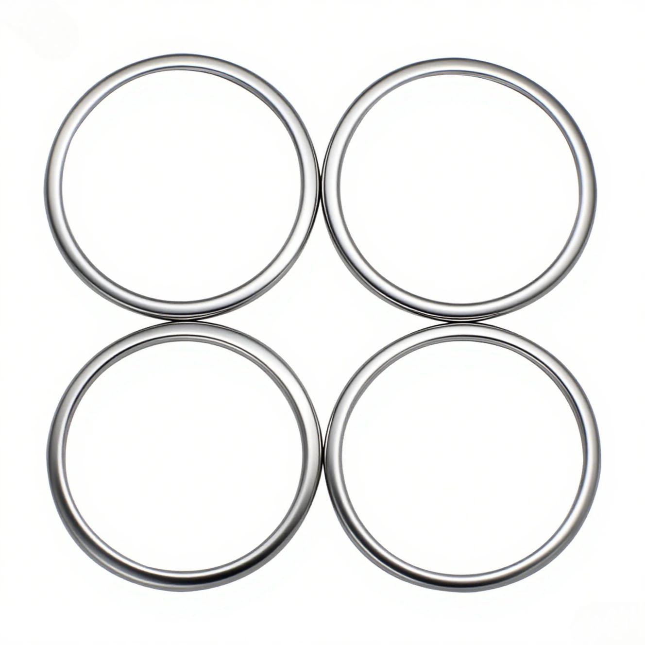 

Car Door Audio Speaker Circle Ring Trim Cover for BMW X1 F48 2016-2020 4Pcs/set Decoration Trim Interior Accessories