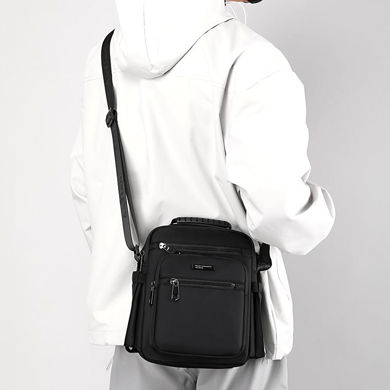 Multi-Functional Crossbodyy Bag Multi-Layer Shoulder Bag Men's Handbag