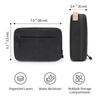 pack all Gadget Travel Pouch with Cable Management and Perfect for Business and as a Mobile Case or Small Item Storage Pouch Pouch, Dividers, Travel,