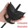 Inflated Butt Plug for Men Separate Pump Big Expandable Butt Plug Prostate Massager Anus Dilator Sex Toys