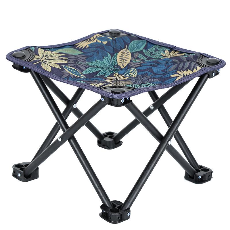 Portable Folding Stool for Outdoor and Travel - Ideal for Fishing, Leisure, and Household Use