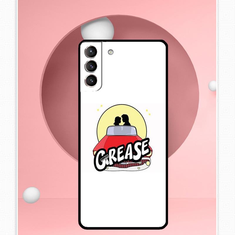 Pink Ladies Grease Filmhülle für Samsung Galaxy S24 Ultra S22 Plus S20 S21 FE S8 S9 S10 Note 10 20 S23 Ultra Hülle