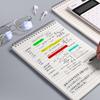 Flip-Over-Design Spiralblock Raster/Leer/Horizontale Linie Notizblock Spiralheft Studenten Geschenk