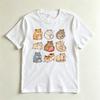 Cute Hamster Collection MultiBreed Rodent Lover Casual Graphic TShirt Hamster Lover Gift Tshirt Unisex Crewneck Cotton Shirt