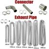 60-300cm Air Parking Heater Stainless Steel Exhaust Pipe Tube Gas Vent For Air Diesels Car Heater Kit