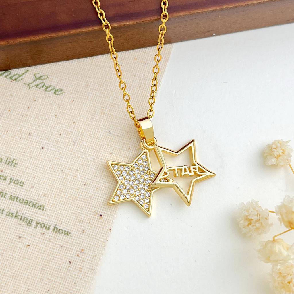 Necklace Star Necklace Accessory Women's Small-Scale Designated Elegant Collar Chain