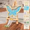 DIY Mother's Day Brocade Magnet Kit - Chinese Style Craft for Team Building