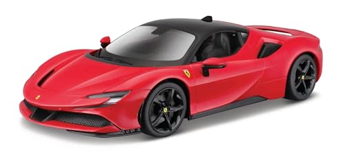 Bburago Масштаб 1/18 Ferrari SF90 Stradale Гоночный Спорткар Литая Модель