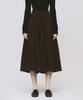 MONOPHOBIA Wool Wide Pants Brown Wool Wide Pants