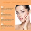 Vitamin C Gentle Face Scrub, Softens & Smooths Skin with Vitamin C, Vitamin C & Turmeric Facial Scrub Brightening Face Body