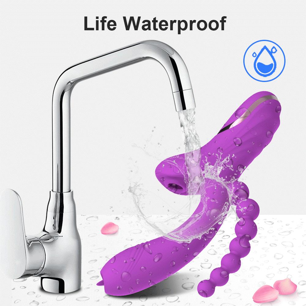 3 In 1 Clitoral Sucking Vibrator Female For Women Clit Clitoris Sucker Vacuum Stimulator Dildo Sex Toys Goods for Adults 18