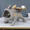 KX4B Big Mouthed Dog Holder Tray, Practical Desk Accessory Storage Compartment Entryway Holder For Everyday Use