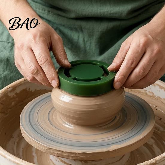 Pottery Class Practice Equipment Foot Ring Tools Set, 6 Sizes Clay Base Aligner Templates, Handmade Set Shaping for Ceramic Mugs Bowls Vases,