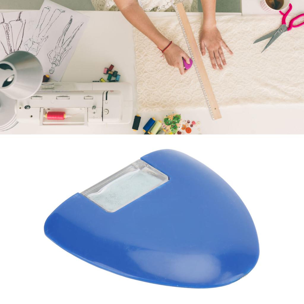 Fabric Chalk Clear Lines Triangular Shape Ergonomic Design   Sewing Parts for Professional Tailors Home Tailors