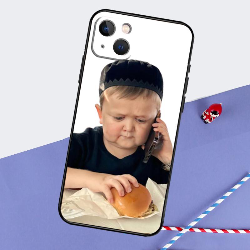 Funny Hasbulla Phone Case For iPhone 16 Pro Max 11 12 13 14 15 Pro Max Mini XR 16 15 Plus 16e Cover Shell