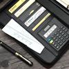 Langjie A5 Leather Loose-leaf Business Notebook