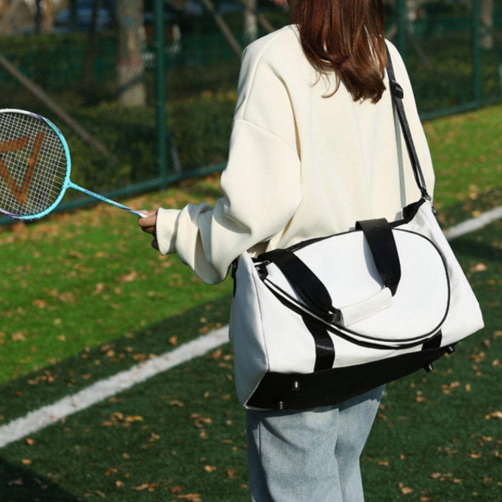 Adjustable Tennis Shoulder Bag Large Capacity Sports Fitness Bag Tennis Racket Bag  Women Men