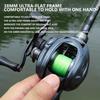 Mavllos YURI Light Baitcasting Reel  Drag Power 5KG Speed Ratio 5.2:1  Aluminum Spool Saltwater Freshwater Lure Bait Casting Reel Baitcasting Reel