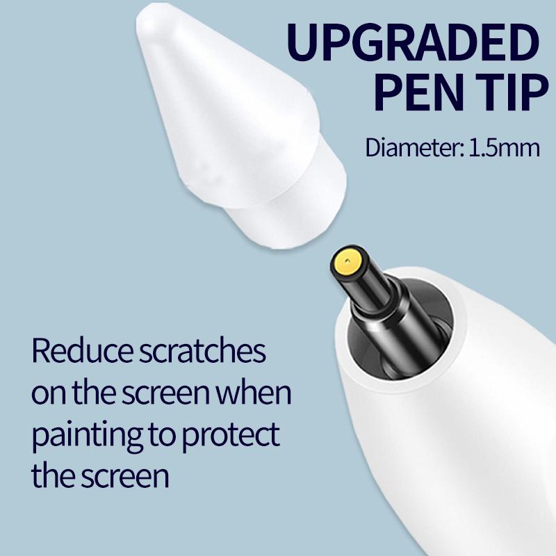 Stylus Pen For Apple Pencil with Led Indicators Palm Rejection Touch Pencil for 2022 2021 2020 2019 2018 iPad 30Min Fast Charge