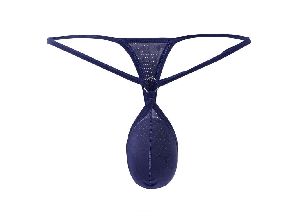 Herren Sexy Low-Rise Mesh String Unterwäsche - E-092