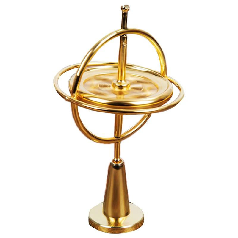 Metal Anti-Gravity Spinning Top Balancing Toy Desktop Gyroscope Physics Toy Educational  Training Gift
