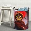 Laundry Collector Halloween Pumpkin Scarecrow Foldable Laundry Basket Home Organizer Baby Washing Basket Home Organizer