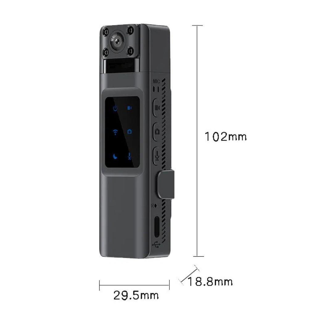 NEW WIth Wifi Hotspot Mini Camera 1080P Portable Digital Video Recorder Body Camera Night Vision DVR Miniature Camcorder