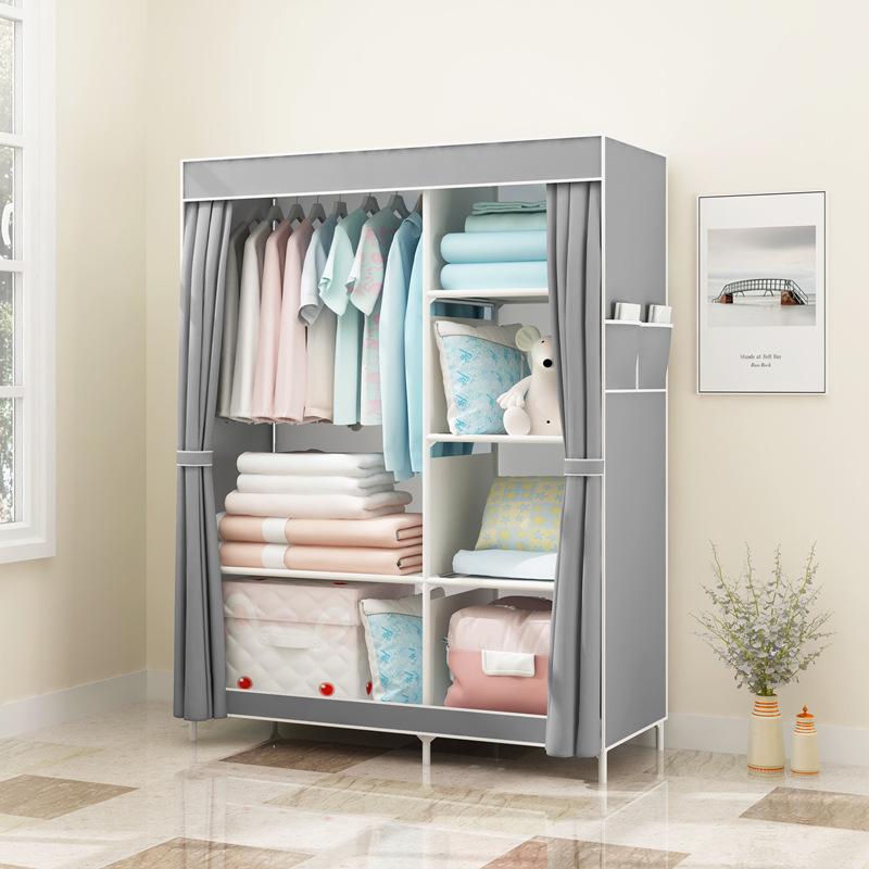 Compact Foldable Wardrobe for Dorms or Rentals: Easy Assembly & Layered Storage