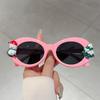 KAMMPT Trendy Christmas Party Decor Gifts Shades Women's Original Brand Design Chic Sunglasses Cute Cartoon Props Sun Glasses