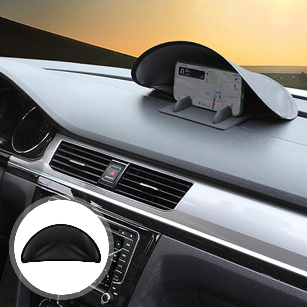 Car Cell Phone GPS Sun Shade Anti-Glare Foldable Navigation Screen Protector Navigation Sun Hood Cover Car Interior Spare Parts