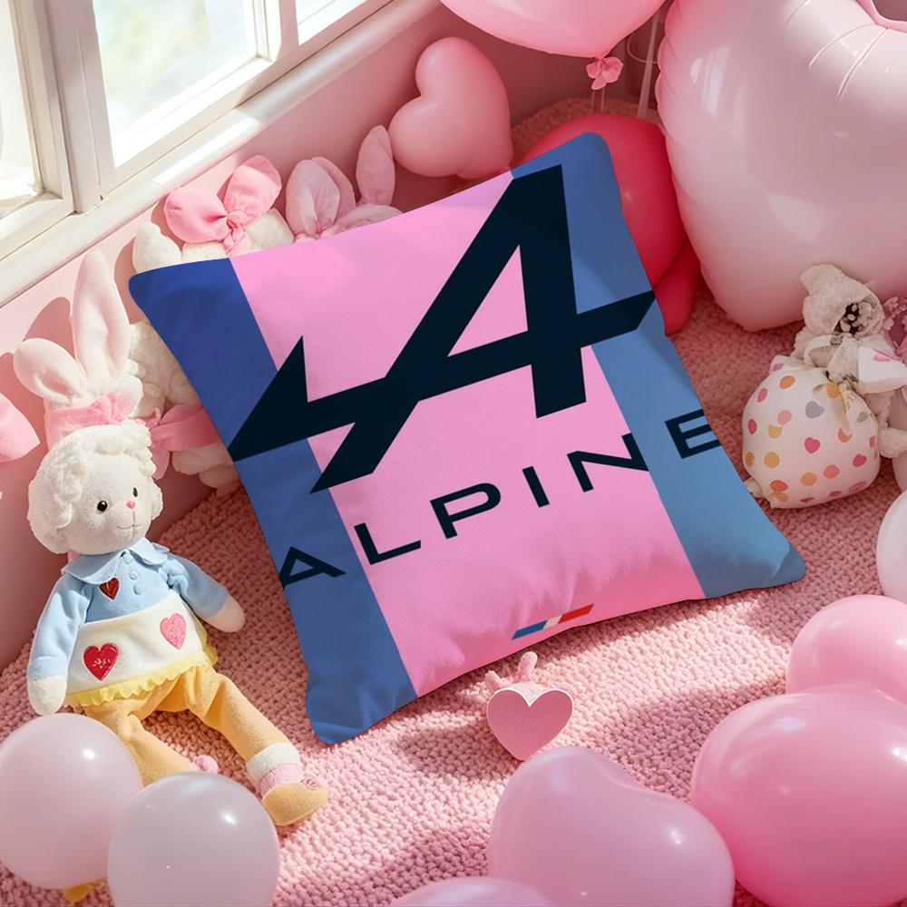 Cool A-Automobiles Alpine Cushion Cover Pattern Printed Pillowcase for Living Room Sofa Cushion Cover & Bedroom Decor