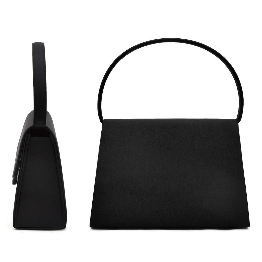 Plex Black Formal Bag for Women, Perfect for Weddings, Funerals, Entrance Ceremonies, Graduations, and Other Ceremonies