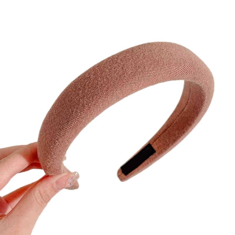 

Soft Foam High Skull Hair Band For Women Gym Workouts Travel And Casual Wear With Wide Design for Everyday Makeup Use