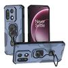 KEYSION Shockproof Armor Case for OnePlus 15 5G Silicone+PC Upright Metal Live Ring Stand Phone Back Cover for One Plus 1+ 15