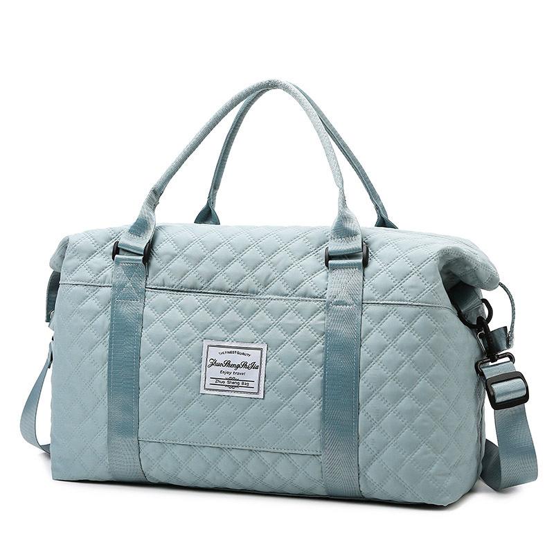 

Дорожная сумка Сухая и влажная отдельная спортивная сумка Большая вместительная сумка для йоги Спортивная сумка зелёный