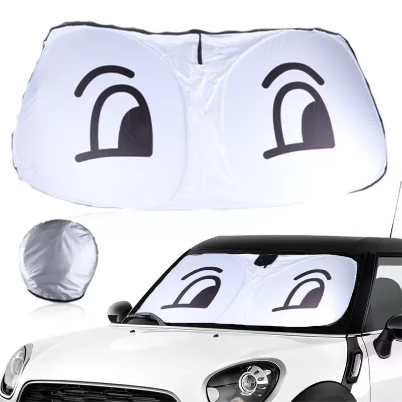 For Mini Cooper R50 R53 R56 R58 R60 F55 F56 J01 F66 Windshield Sunshade Car Front Window SunShadeCover Blocks UVRayReflector