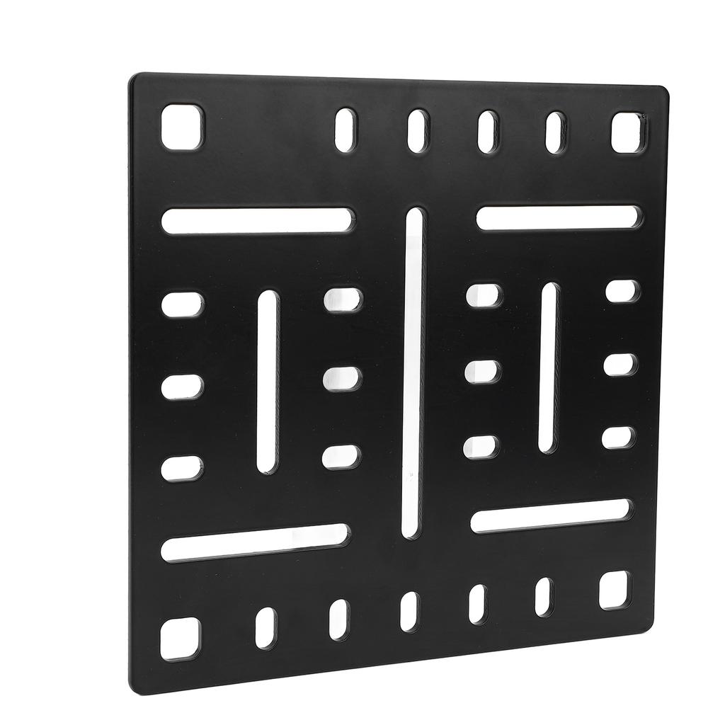 Truck Bed Panel Aluminum Alloy Multifunctional Side Bed Panel Rack System Cargo Storage Organizer for Use with L Rails