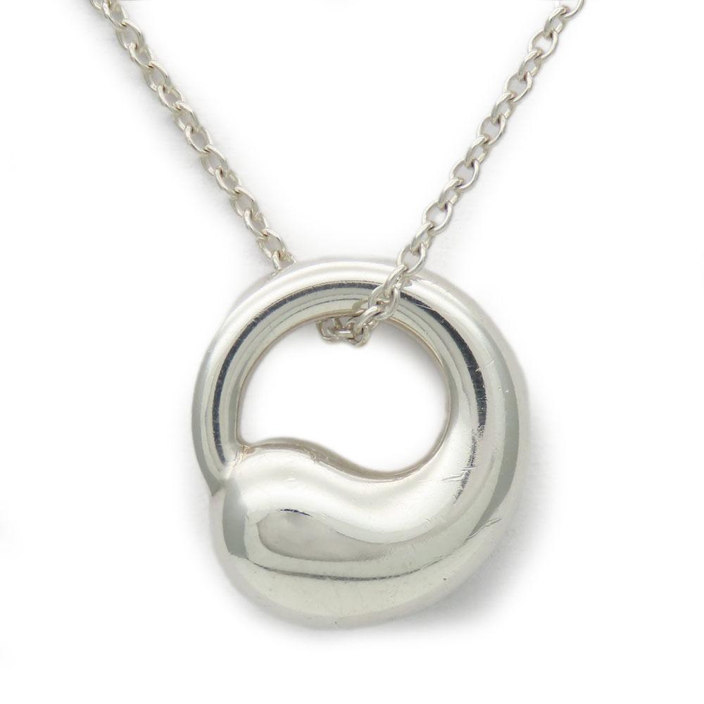 Used TIFFANY&Co. Necklace Eternal circle Silver925 3.9g Silver El Saperetti