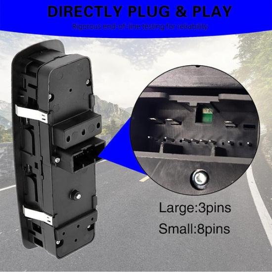 Car Front LH Power Control Window Switch Driver For Dodge Journey Ram 56046826AE